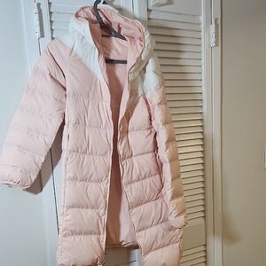 Nike Reversible Pink and White Down Fill Jacket